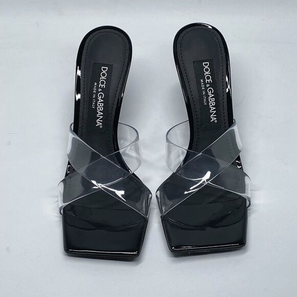 Dolce&Gabbana DG Heel PVC Mules side 36.5 - Picture 3 of 14